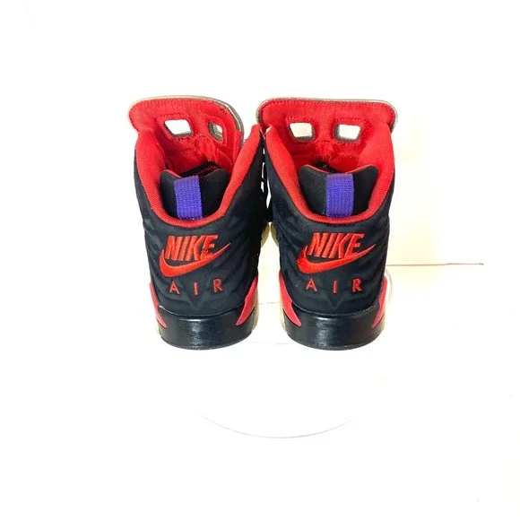 Jordan MVP Raptors Black University Red Purple Kids Sneakers 6.5Y DZ5577-006 - Picture 4 of 7